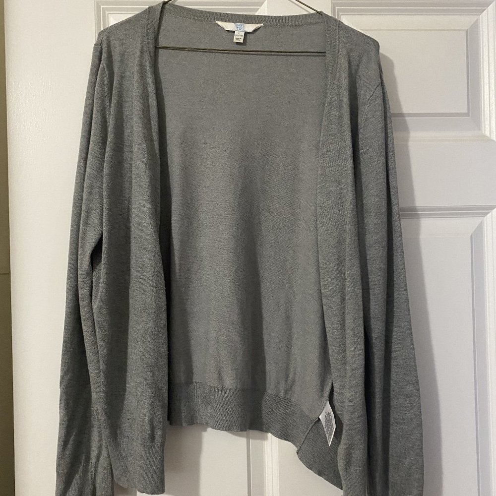 Time and Tru Grey Sweater